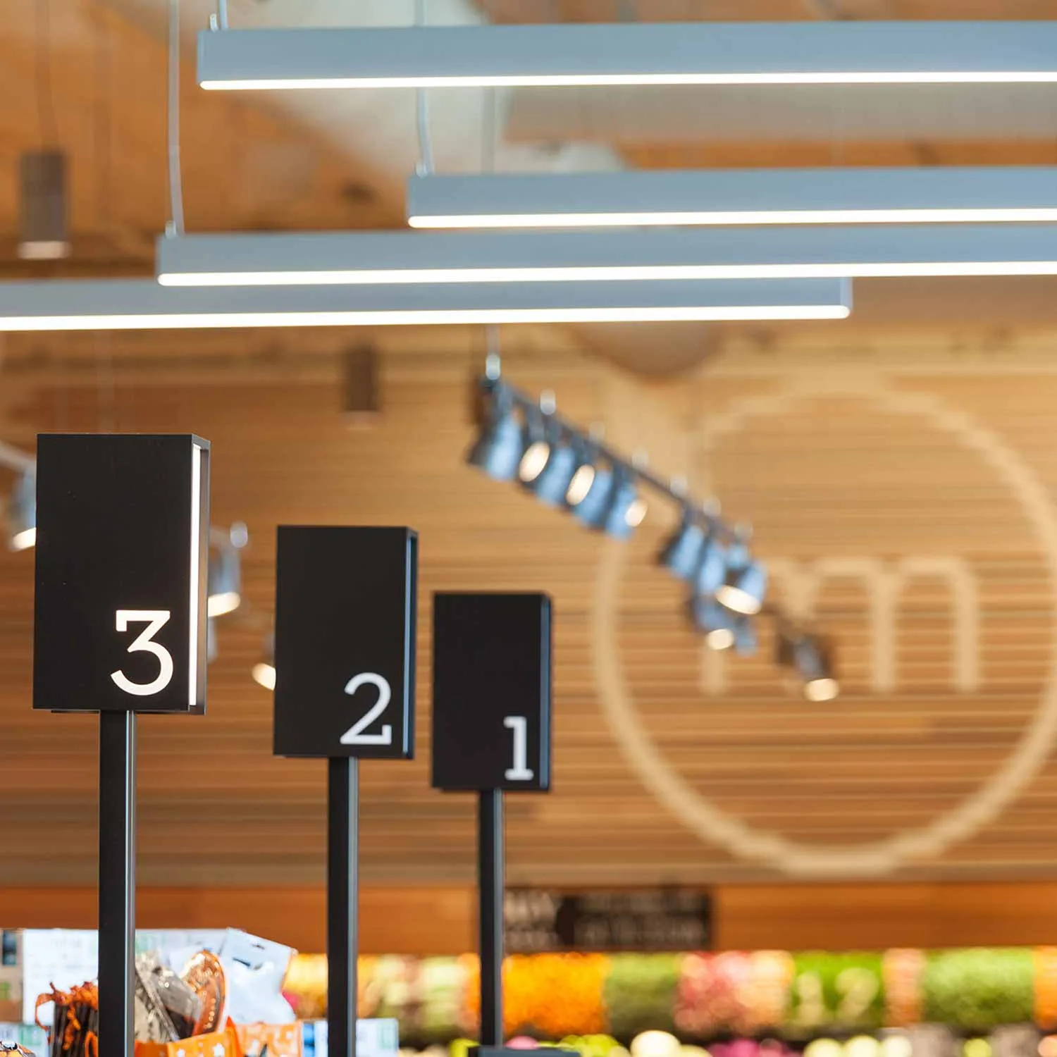 Retail design for Metropolitan Market in Sammamish, Washington