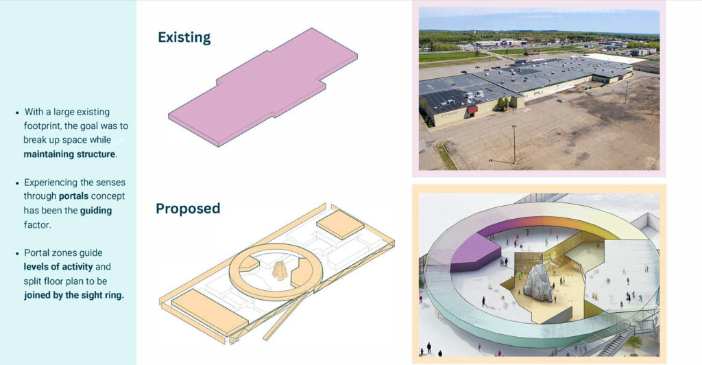 Intern Design Intern Design Studio Envisions New Life for Vacant Mall Space | Cushing ...